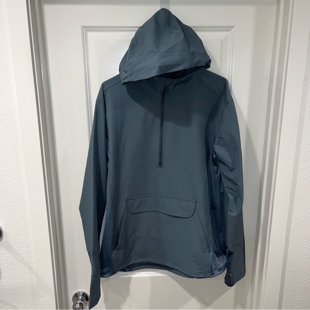 Fossa Apparel Ladies Skyline Soft Shell Half Zip Jacket size 2XL hooded